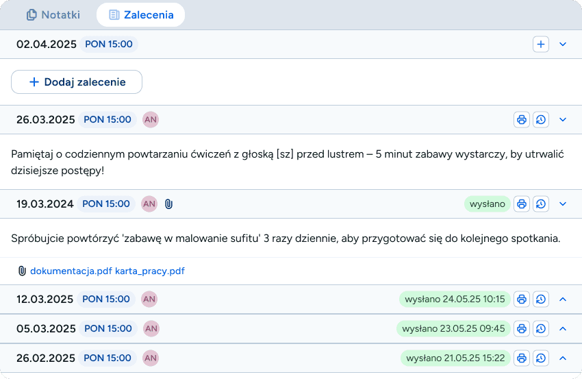 Zalecenia online wysyłane wprost z systemu do pacjentów. Zalecenia online wysyłane wprost z systemu do pacjentów - wszystko w jednym miejscu.