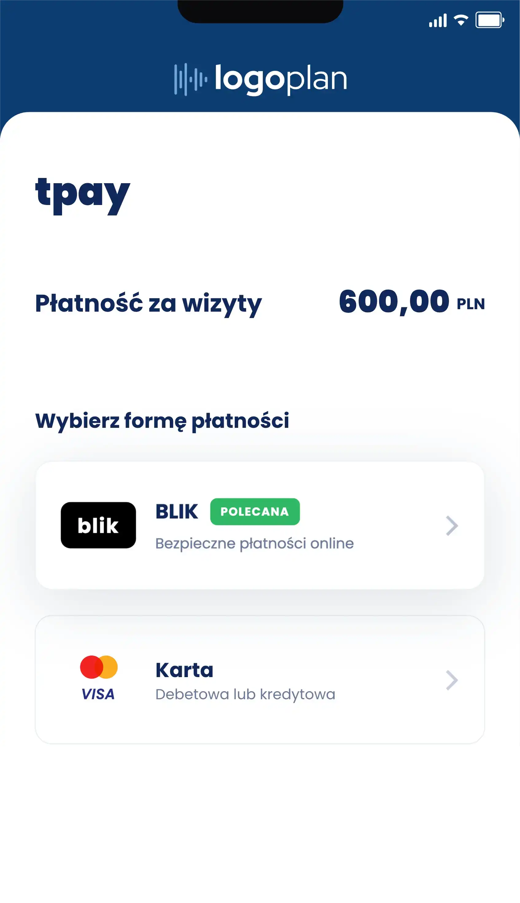 Włącz płatności online w Logoplanie za wizyty logopedyczne