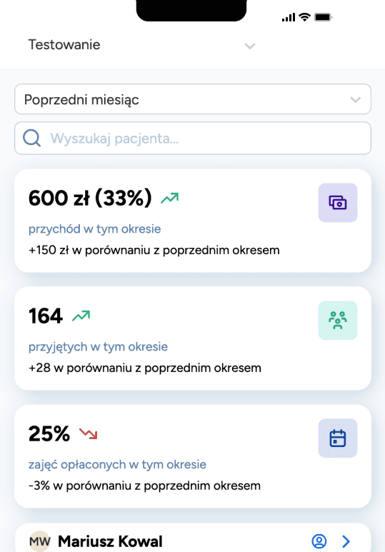 Funkcja Salda widoczna na zakładce Finansów w Logoplanie. 